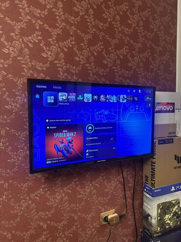 aparat tv: İşlənmiş Televizor Hoffmann DLED 32" 4K (3840x2160), Pulsuz çatdırılma