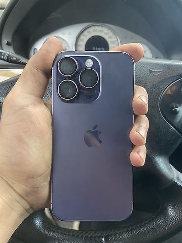 iphone 12 pro max islenmis: IPhone 14 Pro, Deep Purple, Simsiz şarj — 1