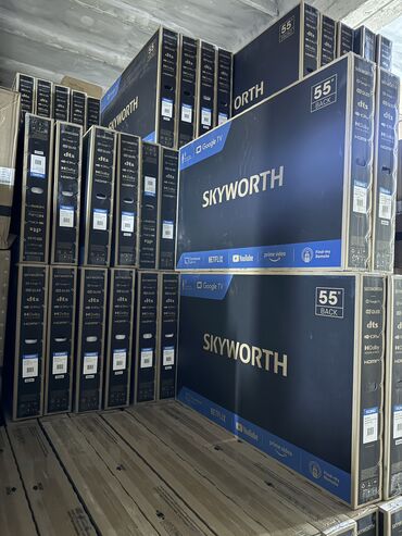Телевизоры: Телик телевизор skyworth 55Q66G матовый экран диагональ 140 см 55" 4k — 11