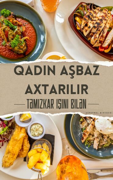 aşpaz: Aşpaz Qızartma ustası. Təcrübəli. Kafe. Binəqədi r. r-nu