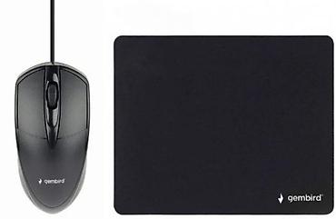 Druga oprema za računare i laptopove: Gembird USB optički miš + podloga za miš + žičane slušalice sa — 1