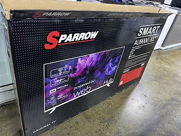 🔥🔥АКЦИЯ ‼️🔥🔥 Sparrow SMART AU9000 65" - 65" 4K Ultra HD экран -