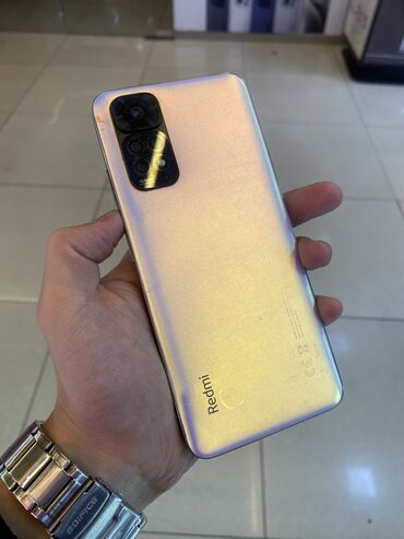 морозильник стол: Redmi, Redmi Note 11S, Колдонулган, 128 ГБ, түсү - Ак, 1 SIM, 2 SIM