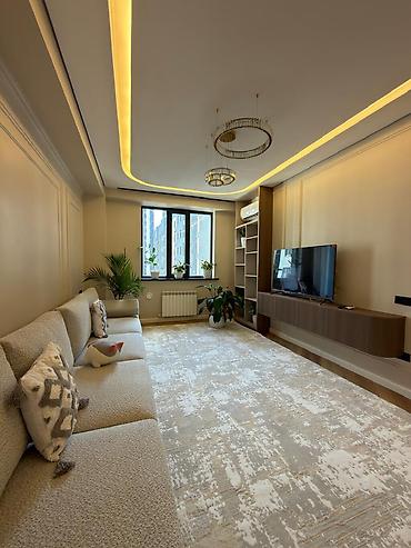 3 комнаты, 93 м², Тунгуч мкр Элитка, 6 этаж, Евроремонт