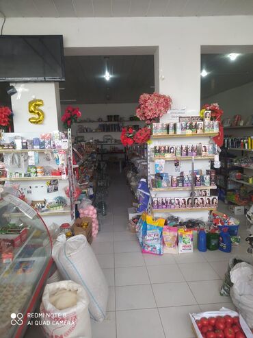 Satış üçün tam fəaliyyət göstərən ərzaq və məişət malları mağazası