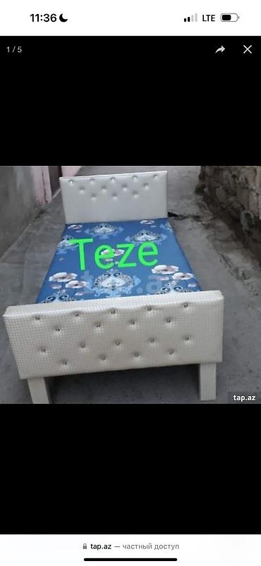 ucuz carpayi: Yeni, Təknəfərlik çarpayı, Bazasız, Azərbaycan — 5