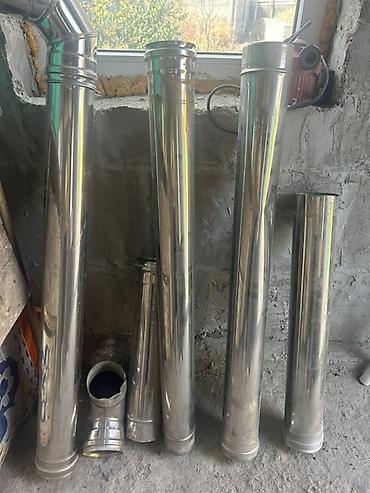 Жылытуу: Газ казан үчүн мор, Материалы: Дат баспас, Колдонулган — 1