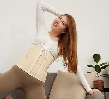 Бандажи, корсеты, корректоры: Корсет дает моментальное уменьшение талии за счет уникального кроя — 7