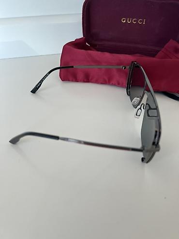 Mobil telefon və aksesuarlar: Kişi günəş eynəyi GUCCI — aviator, metal çərçivə ( A klass kopiya) — 1