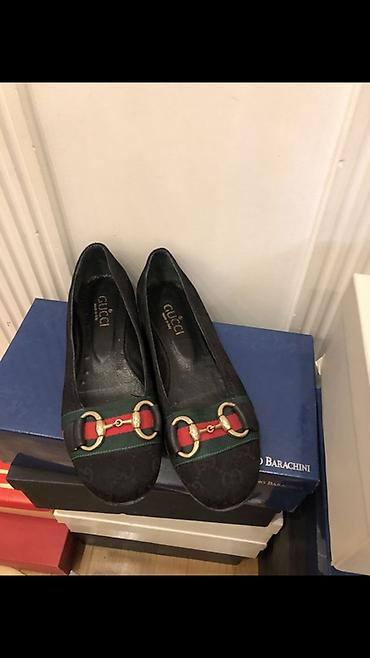 Baletkalar: Gucci qadın baletkaları - Model: klassik Gucci baletkaları - Rəng — 1