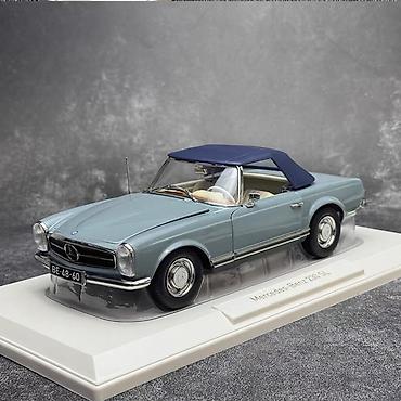 mini mercedes: Məhsul: Norev 1:18 Mercedes‑Benz 230 SL (W113 “Pagoda”) – diecast — 2