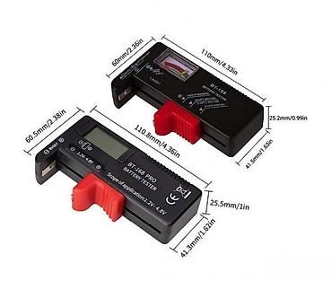 Multimetri: BT-168/BT-168B PRO tester baterija - Univerzalni merač nivoa — 1