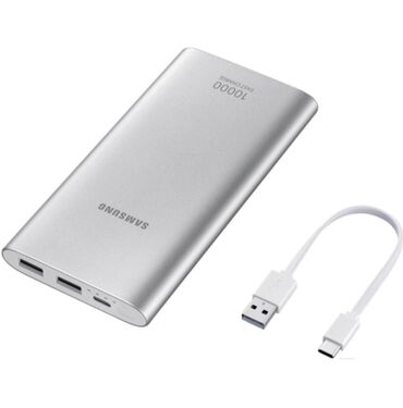 Внешние аккумуляторы: Power bank Samsung Battery Pack EB-P1100CSRGRU 10000mAh • Емкость