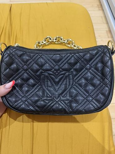 miniş: Love Moschino qadın çantası - Model: quilted (kapitone tikişli) — 2