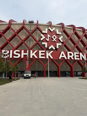 автовышка аренда: Услуги автовышки 45 м — Бишкек и область - Высота подъёма до 45 — 3