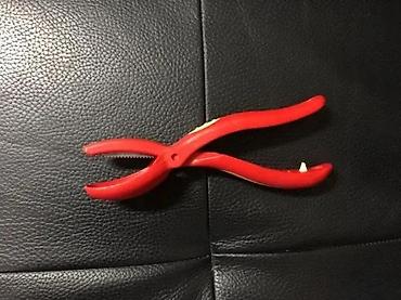 Sečice: Snips alat za zarezivanje/otvaranje kestena – crveni - Praktičan — 6