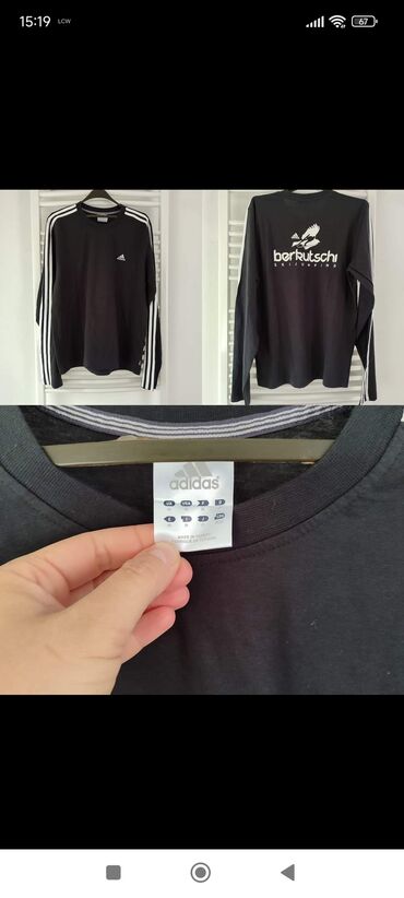 muski duksevi bershka: Adidas tanji duks vel.M