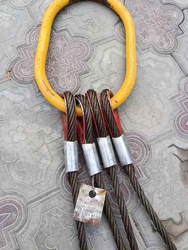 портер кум: Строп канатный 4-ветвевой (4СК) - Материал: стальной канат с