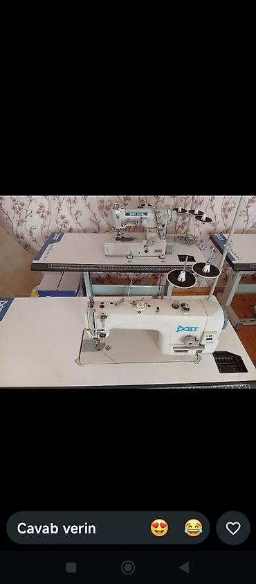 Tikiş maşını Yeni,Overlok, 4 saplı, Ünvandan götürmə