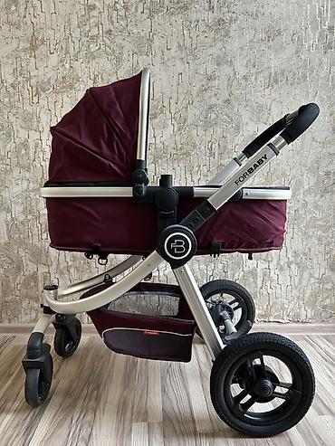 usaq kastumlari: Uşaq arabası – ForBaby markası, bənövşəyi/bordo rəng. - Çərçivə — 2