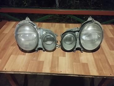 starter mersedes: Komplekt, Yaxın və uzaq vuran işıqlar Mercedes-Benz, 1999 il, Analoq, Almaniya, İşlənmiş — 2
