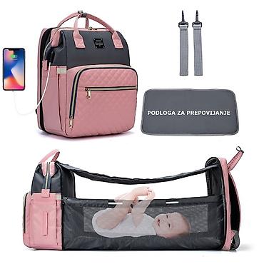 sara pantalone: BBO Torba za mame BT023 – Sport Mama Bag, siva Šifra proizvoda — 3