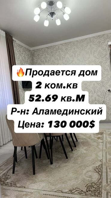 Продажа домов: Дом, 53 м², 2 комнаты, Собственник, Евроремонт