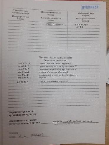 чуйская: 118 соток, Красная книга — 3