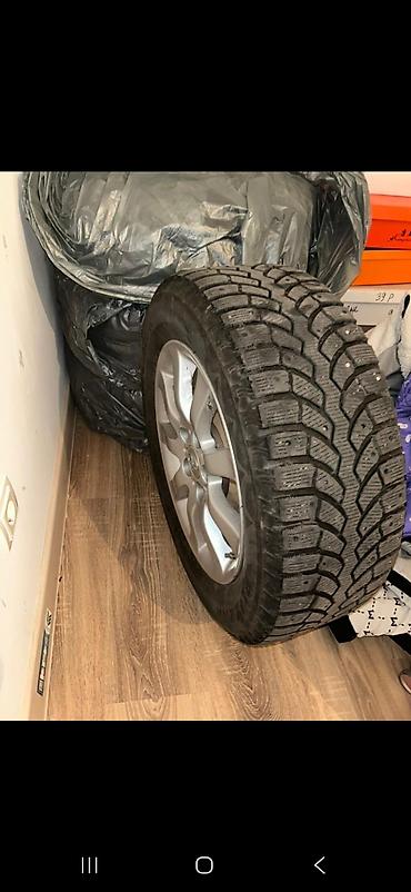 Шиналар жана дисктер: 1) Зимний комплект 215/60 R16 с дисками, Япония. 28тыс сом. 2) Зимний — 2
