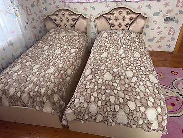 Mebel: İşlənmiş, Təknəfərlik çarpayı, Matras ilə, Siyirməsiz — 1