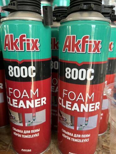 баллончик с краской: Баллон со средством для удаления монтажной пены Akfix 800C. Эффективно