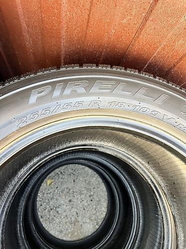 scorpion: Шины 255 / 55 / R 18, Всесезонная, Б/у, Комплект, Германия, Pirelli — 4
