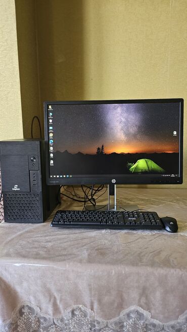monitor hp: Masaüstü kompüter seti Tərkib: - Sistem bloku: Legion mid‑tower