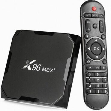 smart tv box cs: X96 Max Plus 4/32, s905x3, 1000 Mbit Lan, Smart TV Box