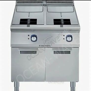 кафе в аренду бишкек: Промышленная фритюрница Electrolux из нержавеющей стали с двумя