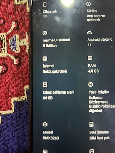 iphone 6 's: Realme 64 GB, rəng - Qara, Barmaq izi — 1