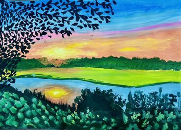 Картины: Мой сын (10 лет) решил продавать свои рисунки (А3), чтобы накопить на — 2