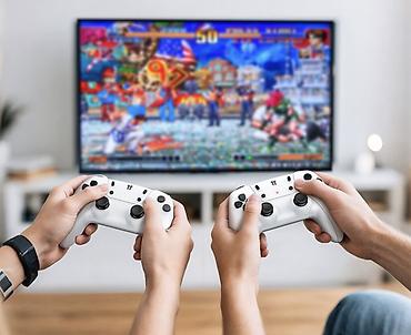 memory stick: Игровой набор Hoco.Gaming GA31 — Game Stick + 2 беспроводных геймпада — 8