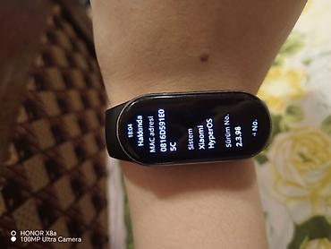 smart braslet: İşlənmiş, Smart qolbaq, Xiaomi, Sensor ekran, rəng - Qara — 2