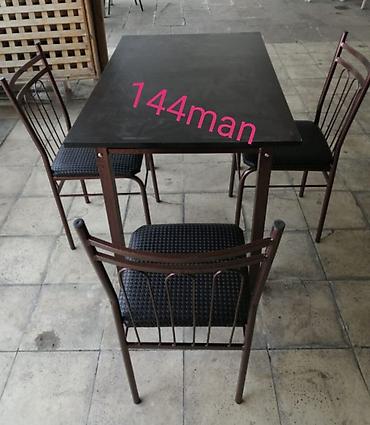 iso oturacaq: Mətbəx üçün, Yeni, Açılmayan, Kvadrat masa — 3