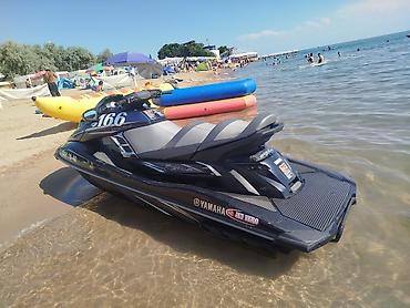 Водный транспорт: Гидроцикл Yamaha (с регистрационным номером КИИ 19-40) синего цвета — 6