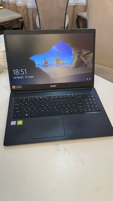 Ноутбуки: Ноутбук, Acer, 8 ГБ ОЗУ, Intel Core i5, 15.6 ", Б/у, Для несложных задач, память SSD