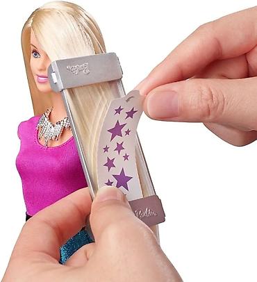 Оюнчуктар: Кукла Barbie (Оригинал )Glitter Hair — набор для создания блестящих — 4
