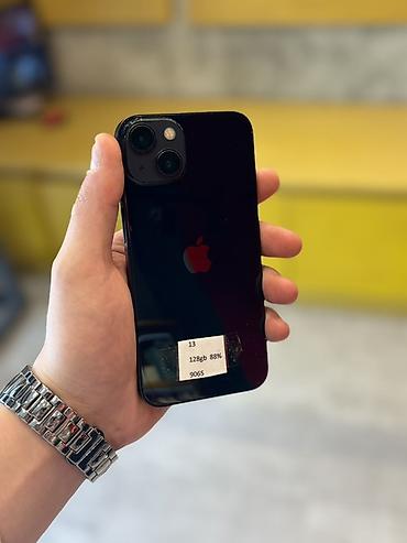 IPhone 13, 128 GB, Qara, Face ID