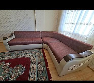 диван угловой купить: Künc divan – geniş və rahat L formalı model. - Dizayn: iki hissəli — 1