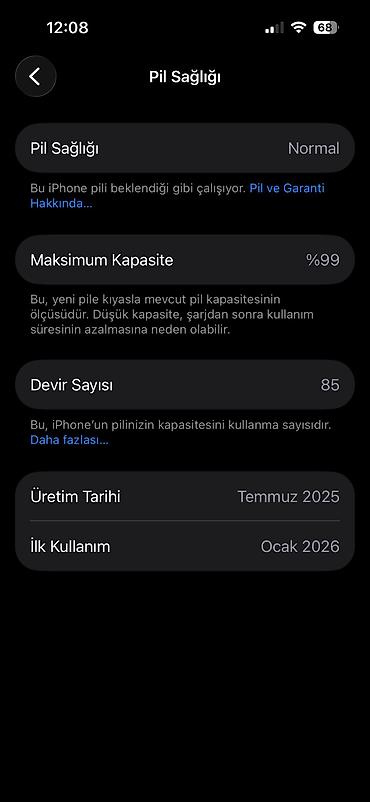 ikinci el ayfon 12 pro max: IPhone 15, 128 GB, Qara, Barmaq izi, Face ID, Simsiz şarj — 3