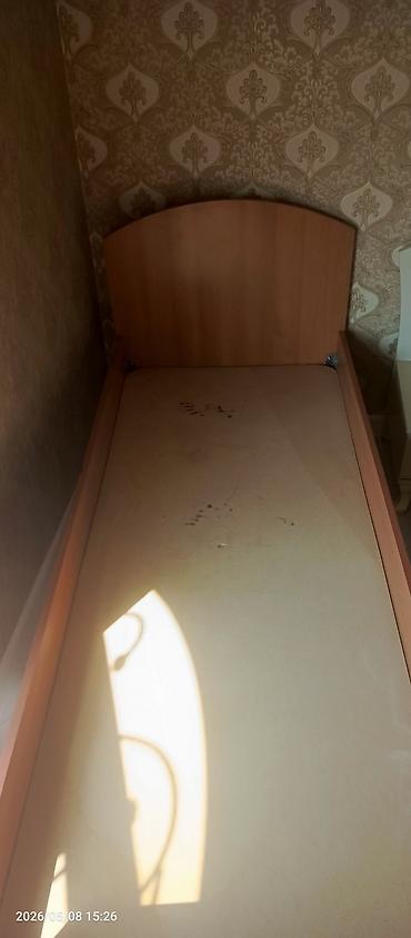 örtük: Tək nəfərlik çarpayı - Ölçü: təxmini 80×200 sm (tək ölçü) - Korpus — 2