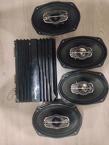 pionee: SONY 1000Watt usilitel. 4 ədəd Pioneer 100watt kalonka. 120 hamisi bir — 3