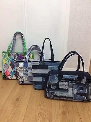 Другие сумки: Новые сумки ручной работы из джинсы и хлопка. Размеры и цены — 1