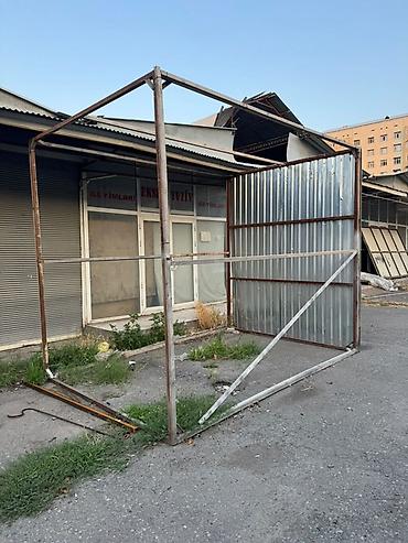 tent parça satışı: Metal konstruksiya – profil borudan karkas və profnastil (şifer tipli) — 2